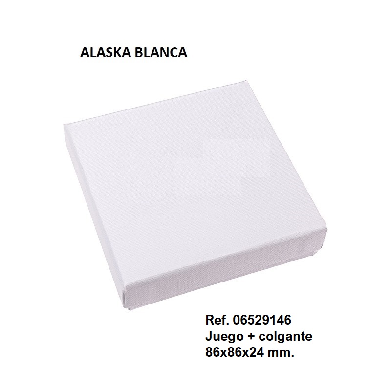 Alaska WHITE multiuso juego 86x86x24 mm.
